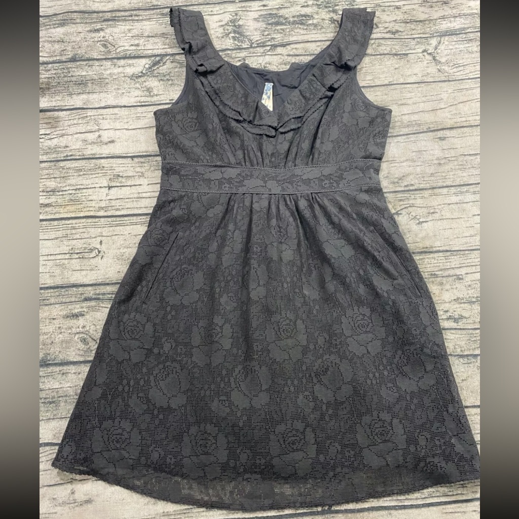 Maeve Anthropology Grey Dress